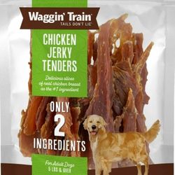 Waggin' Train High Protein Chicken Jerky Dog Treats,  18oz. Pouch
