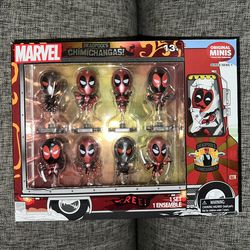 NEW Marvel ORIGINAL MINIS Series 1 DEADPOOL'S CHIMICHANGAS 8-Pack Exclusive BLIP