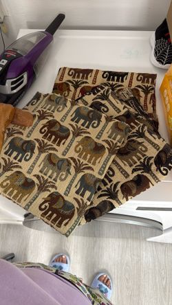 3- Stout Material Istanbul Elephant 🐘 Print & Hand carved Elephant Head