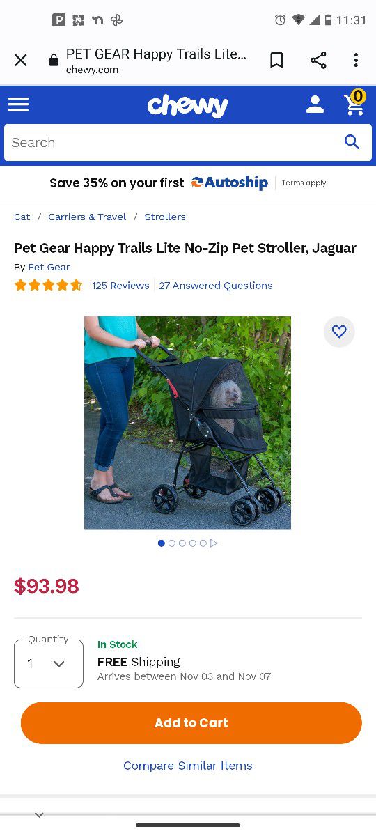Dog stroller 