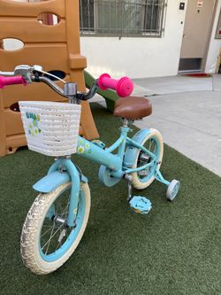 JOYSTAR Kids Bike with Training Wheels & Basket – $55