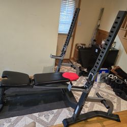 Bowflex Bench Press Squat Rack Combo Rack