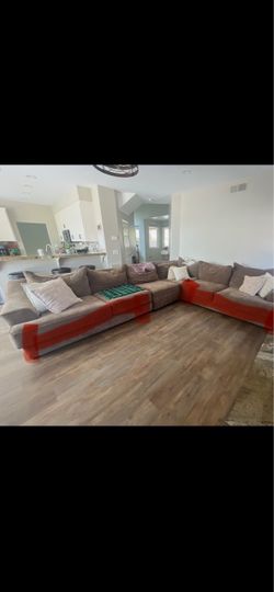 Perfect Condition Large Brown Couch