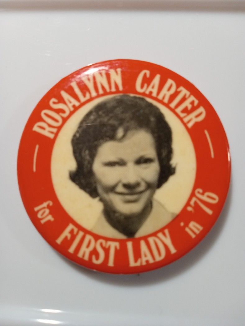 ROSALYNN CARTER BUTTON