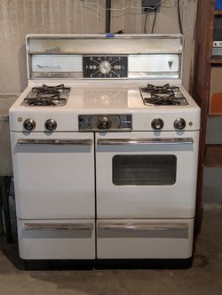 Vintage 1950s Cribben Universal Roastmaster Gas Stove