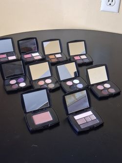 Lancome Lot of 11 Eyeshadow & Blush Compact Palettes