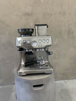 Breville Barista Express with knock box