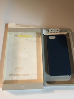 Navy blue iPhone case