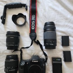 Canon E05 70D CAMERA PACKAGE