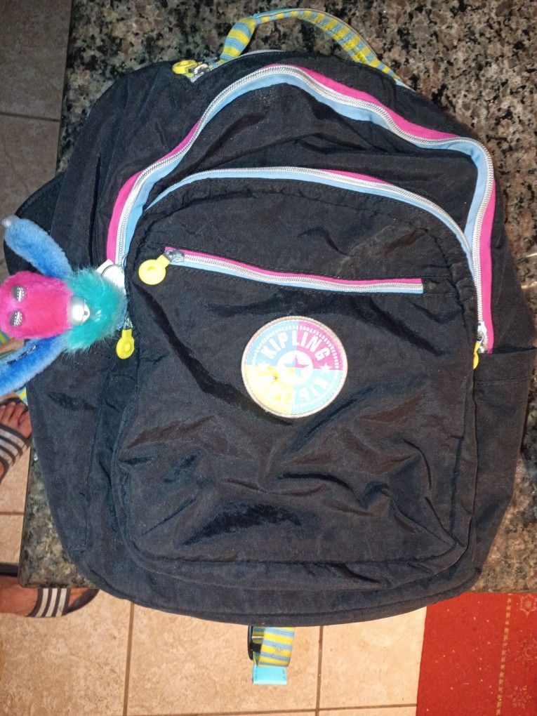 Black Women's (Girl - Jr. High/ High School )Used Backpack