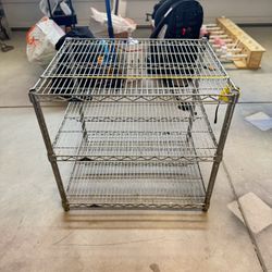 Metro metal 2 Tier Shelf 