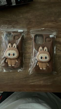 I Phone 13-15 Plus Phone Case With Pop Socket Face