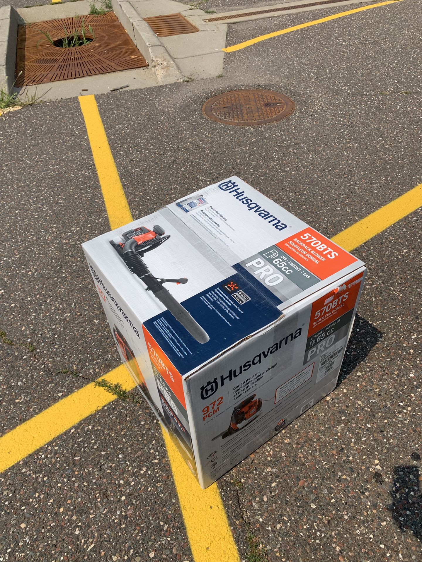 Husqvarna 65cc 570 BTS Backpack Blower
