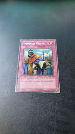Imperial order 1st edition yugioh