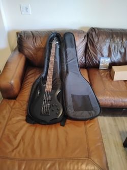 LTD F-204 Bass Guitar Plus Case