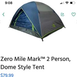 Zero Mile Mark 2 Person Dome Style Tent