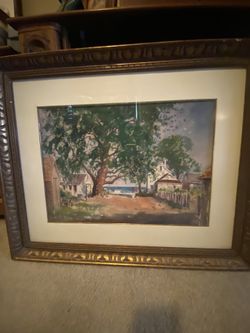 James Ashcroft Watercolor (1947)