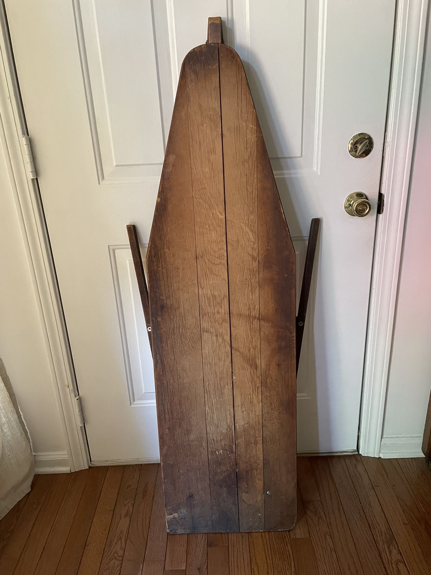 Vintage Wooden Folding Ironing Board