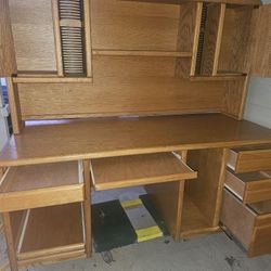 Solid Wood Office Desk