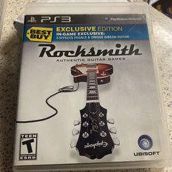 Rock smith  Best Buy Exclusive PS3 