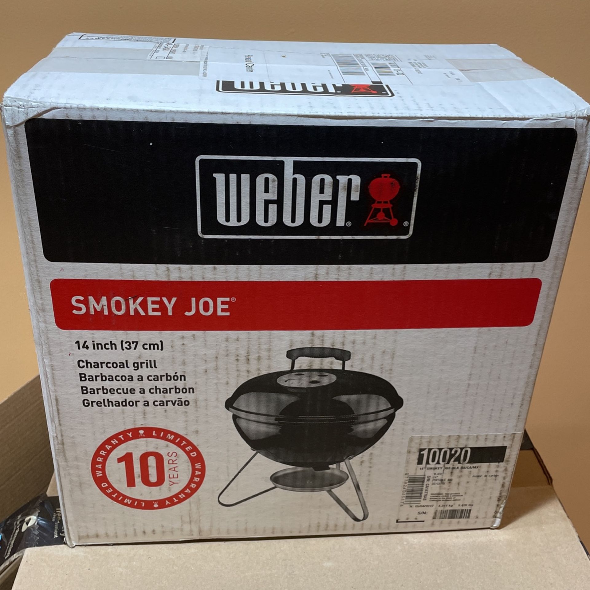Weber Smoky Joe, 14 Inch Charcoal Grill
