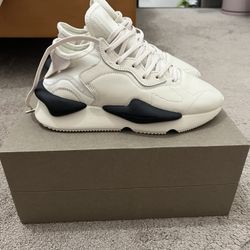Adidas Y-3 Kaiwa Cream White Black Men’s Size 7.5