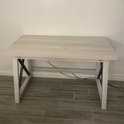 Desk And File Cabinet