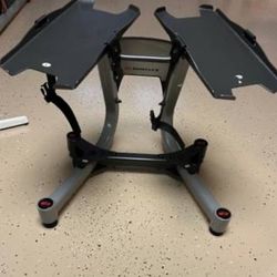 “BOWFLEX” DUMBBELL STAND