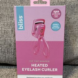 Brand New Bliss Electric Heated Eyelash Curler 