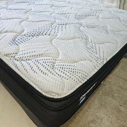 Mattress And Box Spring Queen Size 