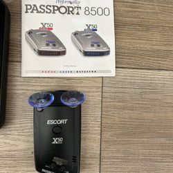 Escort 8500x50 Blue Led