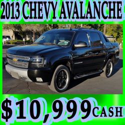 2013 Chevy Avalanche LT Black Diamond 