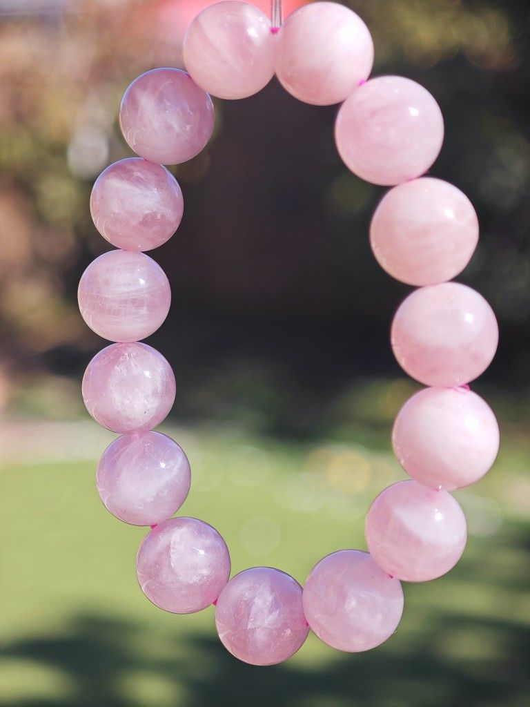 Best Gifts: Madagascar Rose Quartz Bracelet