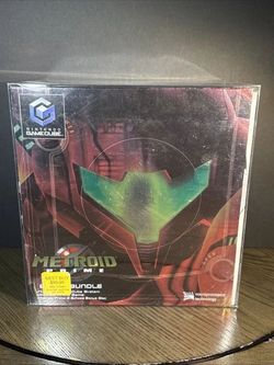 Platinum Metroid Prime Bundle Nintendo GameCube CIB Complete w Box Console Minty
