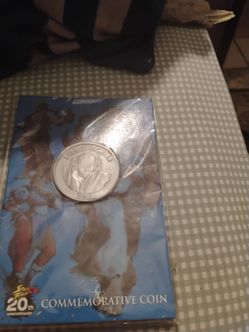 2008 commemorative 20th anniversary street fighter coin