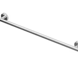 Gatco Latitude II 24 in. x 0.875 in. Grip Residential Grab Bar in Chrome