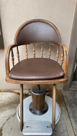 Vintage barber chair