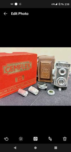 GemFlex I Mini TLR Submin Camera + Case + Lens + Hood + Film & Box MIOJ