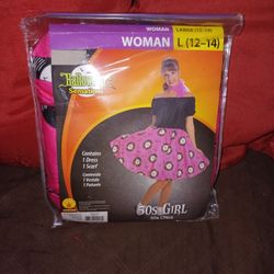50's Girl HALLOWEEN COSTUME  $20