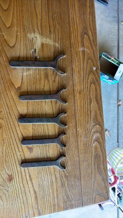 Vintage Face Spanner Wrenches