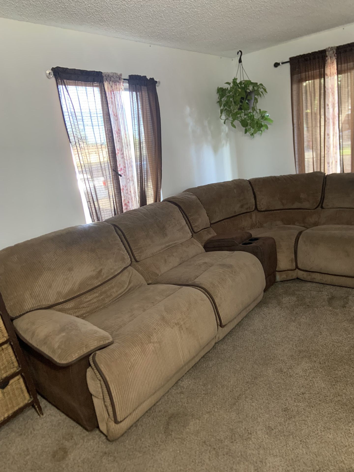 Electric sofas. They need to be cleaned.