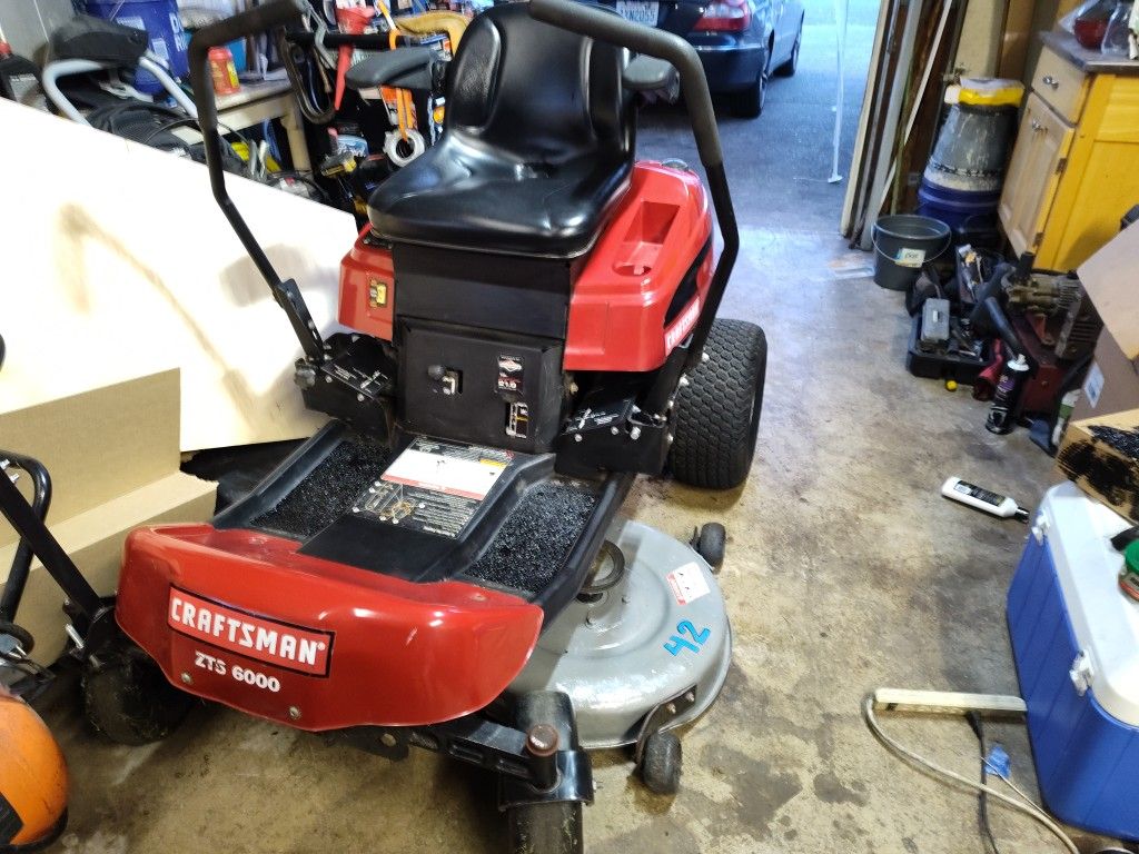 Craftsman Zero Turn Riding Lawn Mower for Sale in Orting, WA - OfferUp
