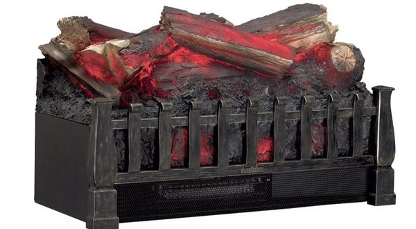 Duraflame Electric Log Insert Heater with Realistic Ember Bed for