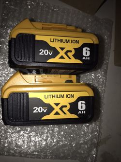 Dewalt Replacement Power Batteries For Dewalt Power Tools. 18-20 Volts. Brand New