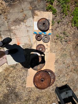 Lot of Weights (Semi Rusted)