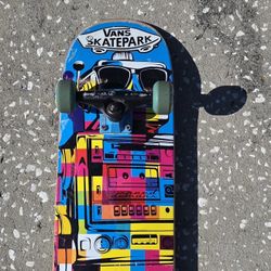 (USED)Speed Demons Radbot Full Complete Skateboard (Blue, 7.8-Inch)