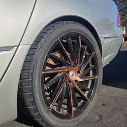 Impact Racing Wheels 20" W Tires