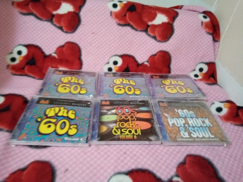CD Lot Of 6 60s Music Brand New