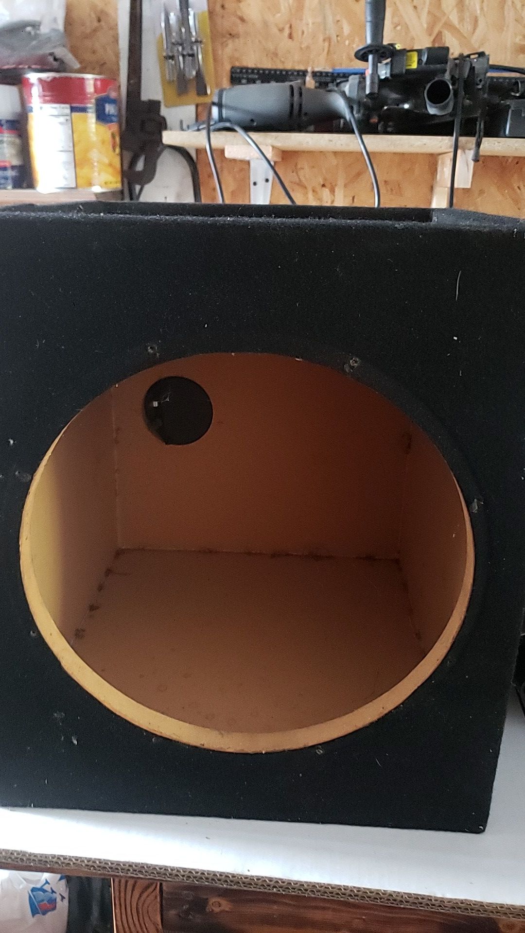 Subwoofer box