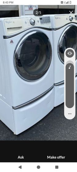Whirlpool washer and dryer